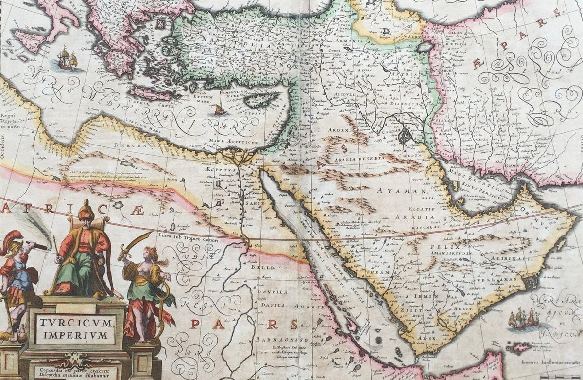 mapa zahar Saudi Arabia