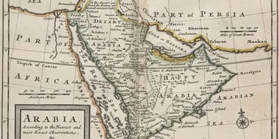 Mapa antzinako Saudi Arabia