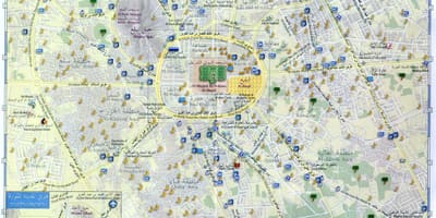 Mapa madina munawara Saudi Arabia